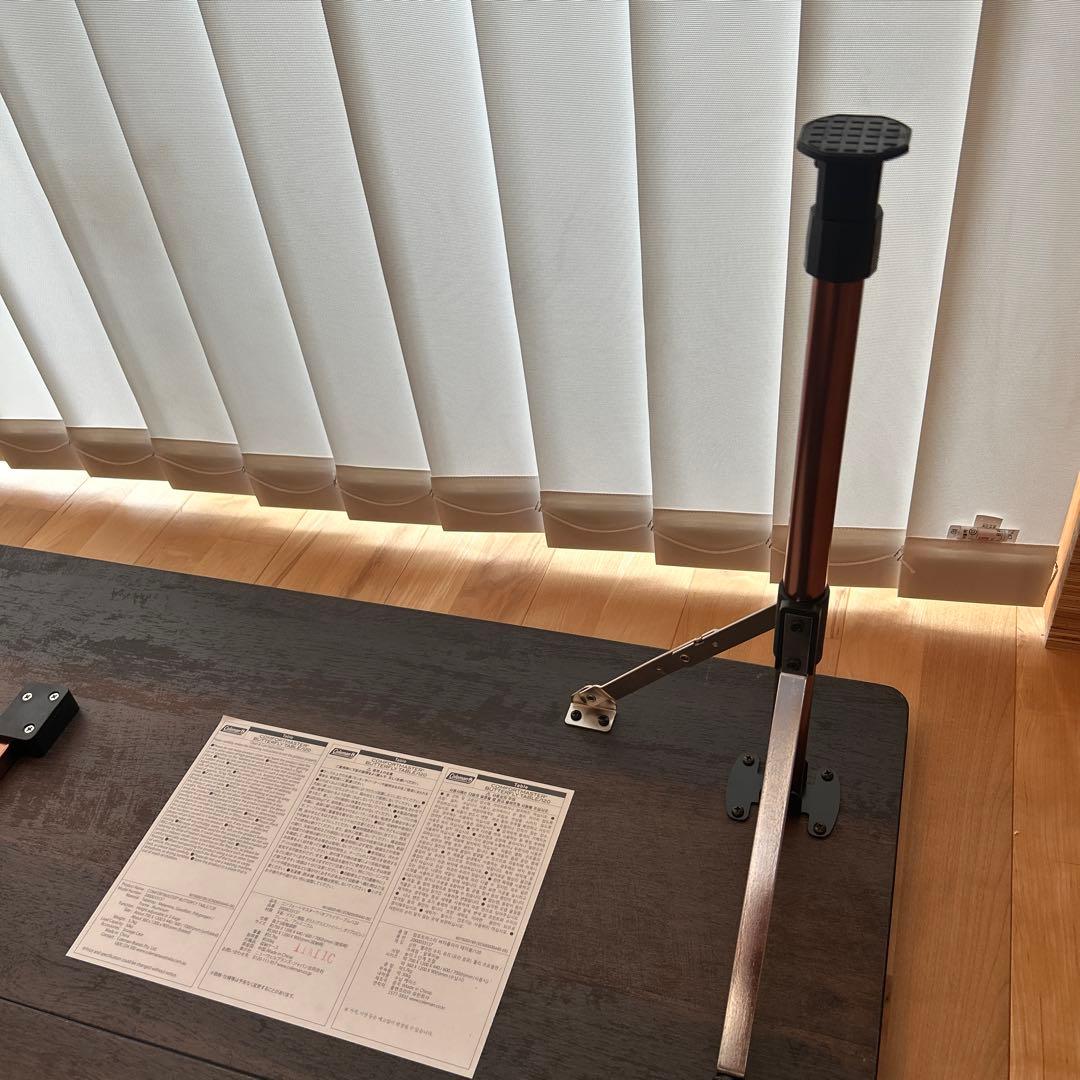 【美品】コールマン マスターシリーズ バタフライテーブル 120