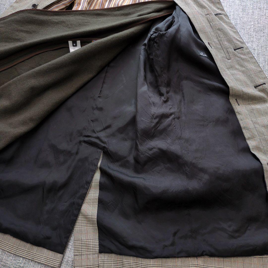 ポールスミス　ウールライナー取外し可　シングルトレンチコート　着用感のない美品