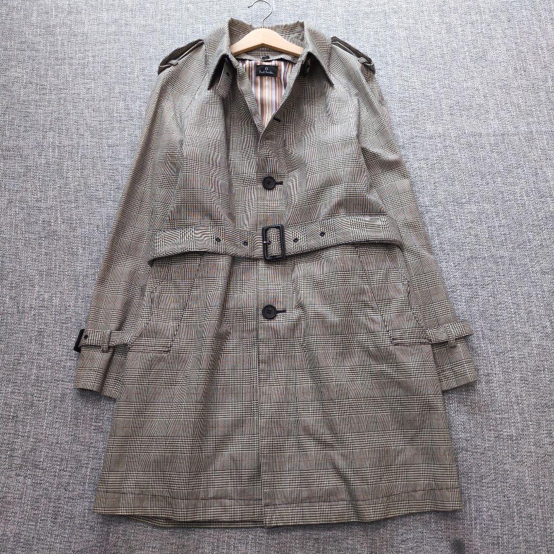 ポールスミス　ウールライナー取外し可　シングルトレンチコート　着用感のない美品