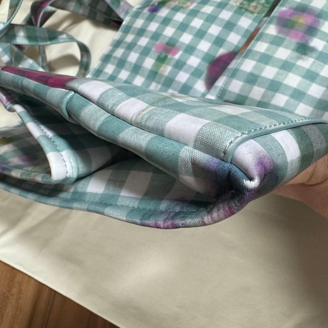 最終価格、週末消去。　Acne Studios チェック柄トートバッグ