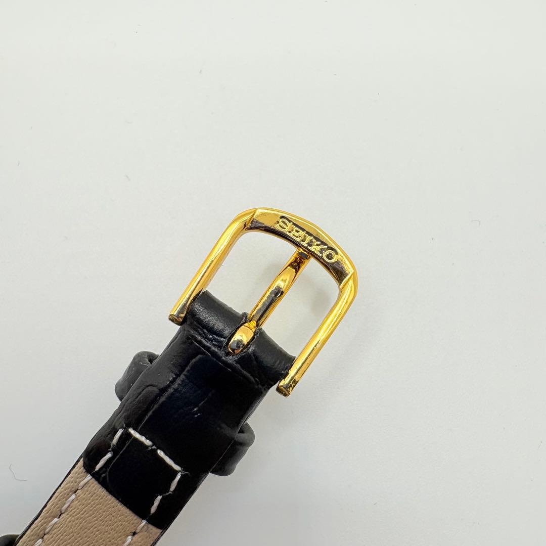美品★稼働 新品電池 SEIKO セイコー 腕時計 ゴールド コンビ 希少品