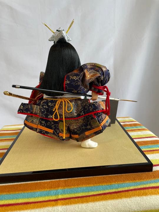 五月人形　ガラスケース入り　吉徳大光　特選　景虎