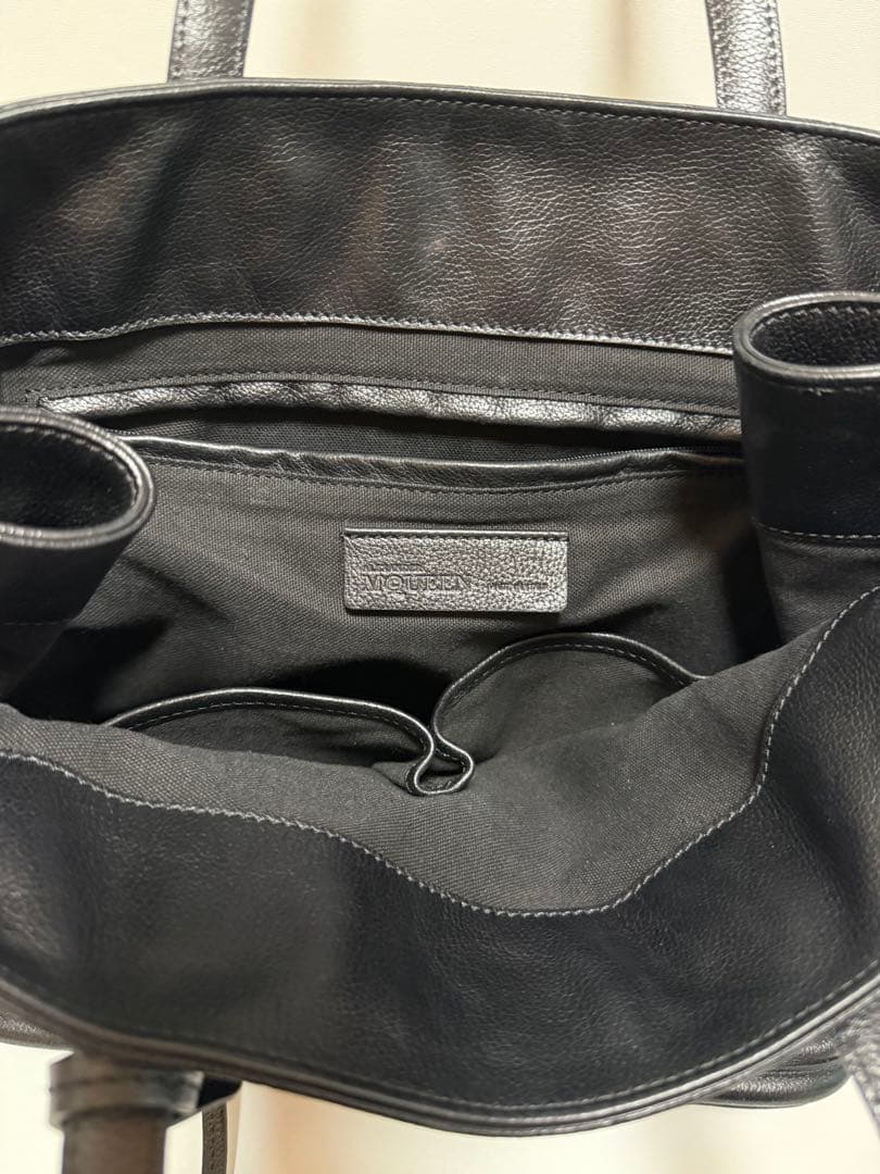 アレキサンダーマックイーン リアルレザー トートバッグ ブラック