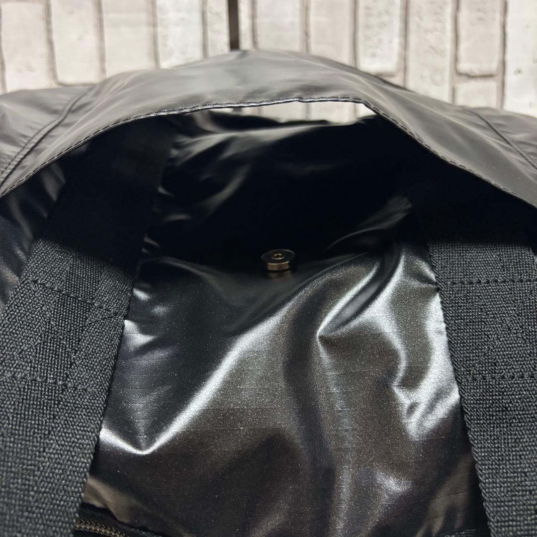 美品 レスポートサック ミニボストン 2way ショルダー ナイロン 黒色