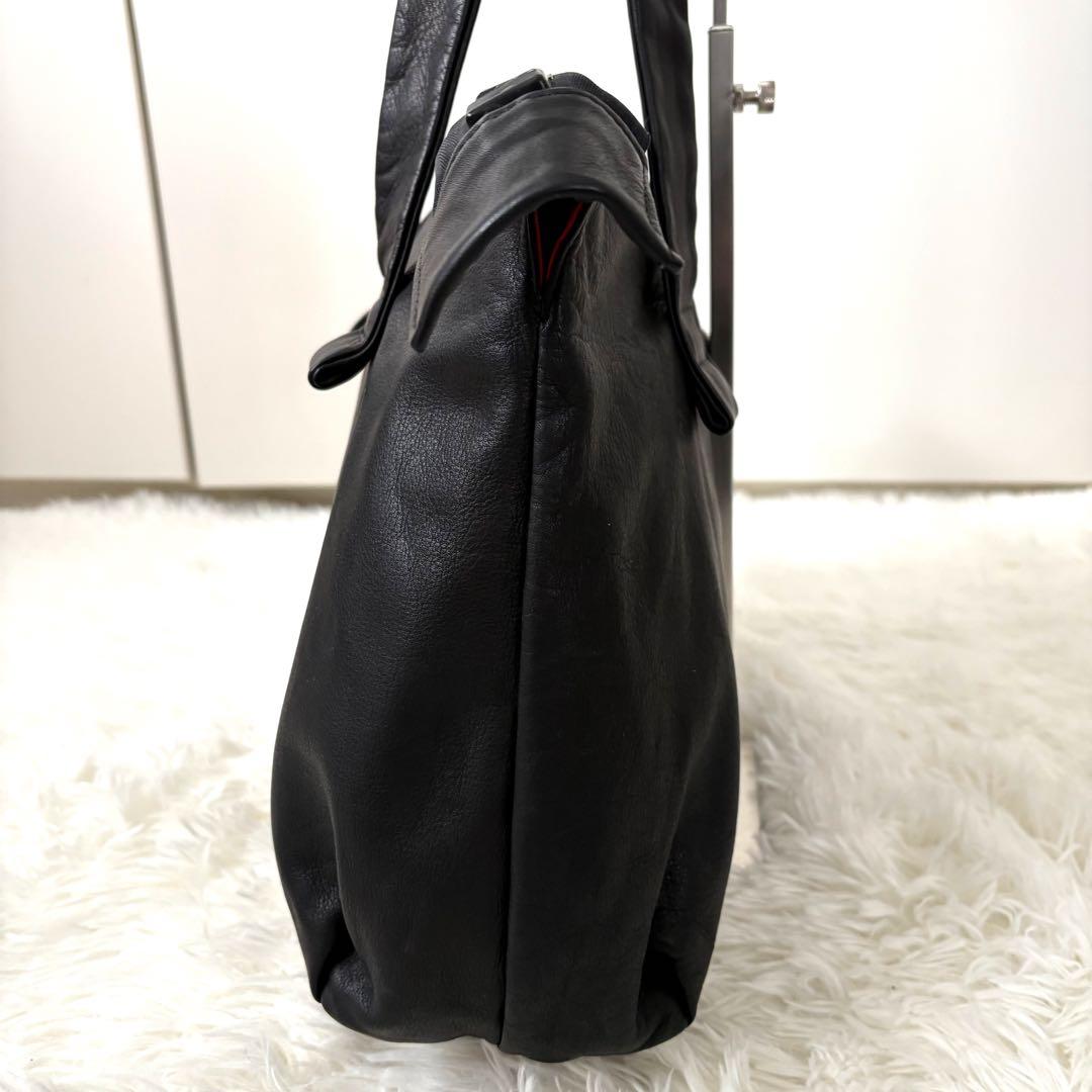 新品タグ付き☆kawa-kawa☆カワカワ　25bis レザー　ビッグファスナー