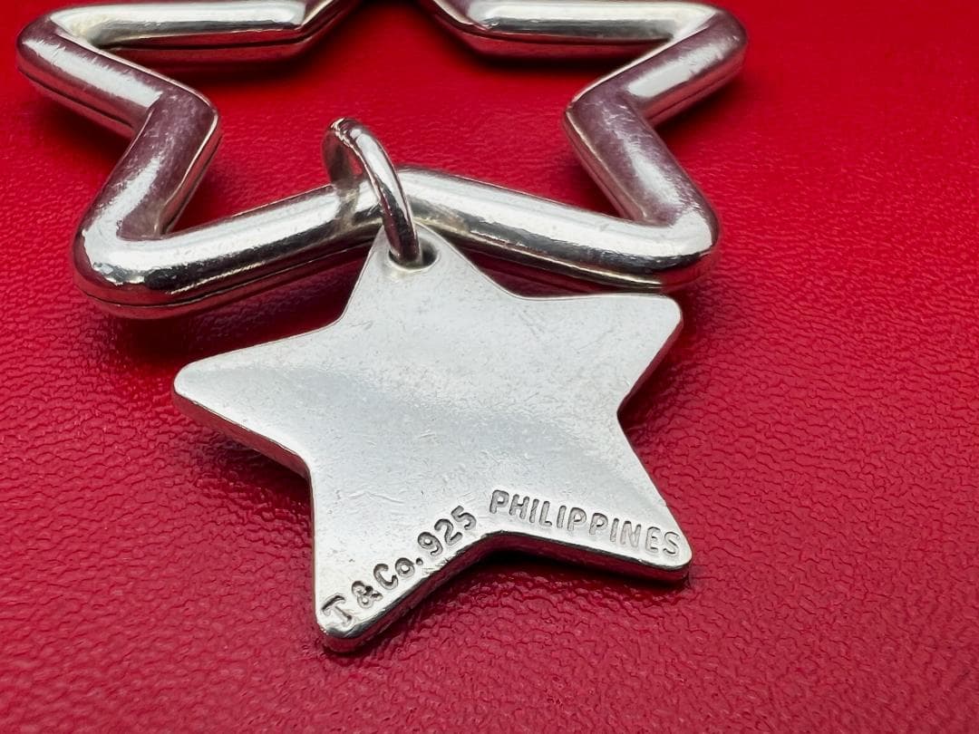 正規品 ティファニー TIFFANY&Co. スター キーリング シルバー925