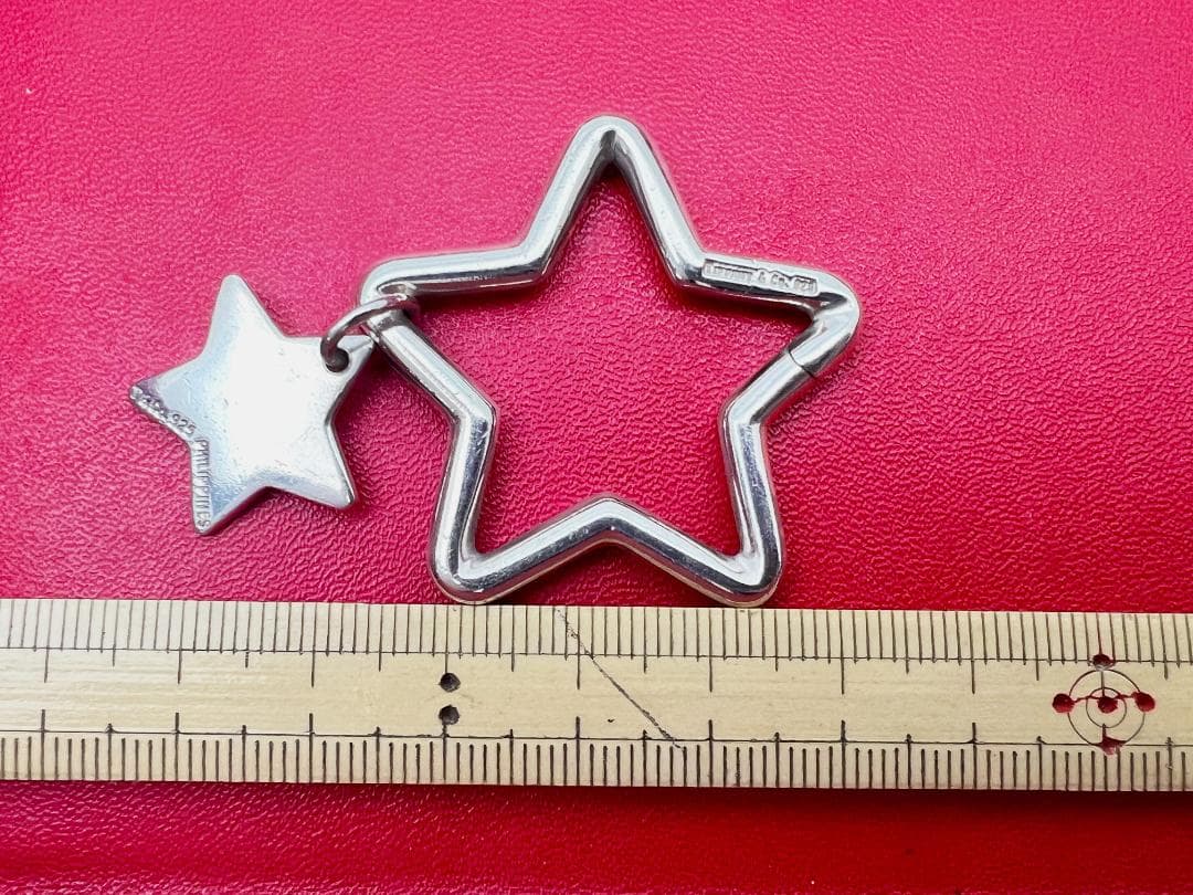 正規品 ティファニー TIFFANY&Co. スター キーリング シルバー925