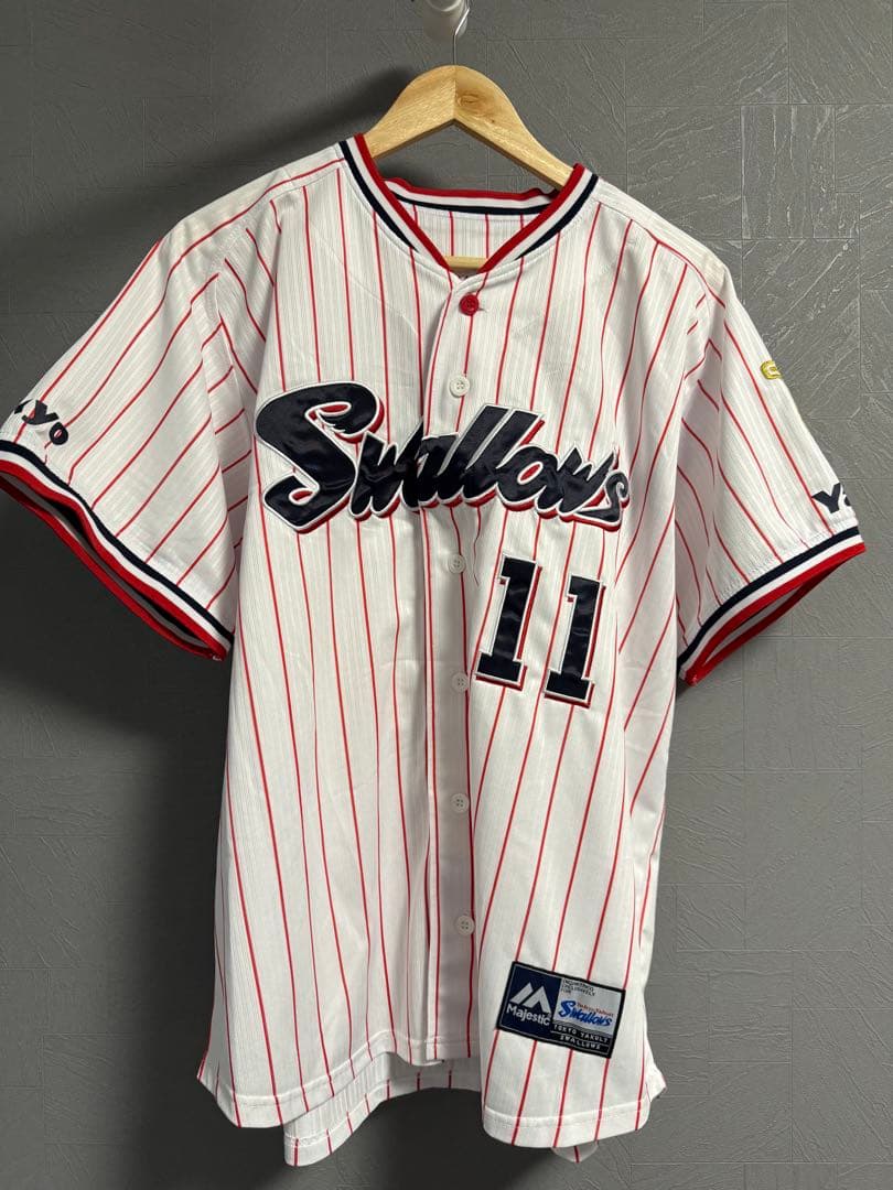 ヤクルトスワローズ 奥川選手 2021年セリーグ優勝記念ユニフォーム Lサイズ