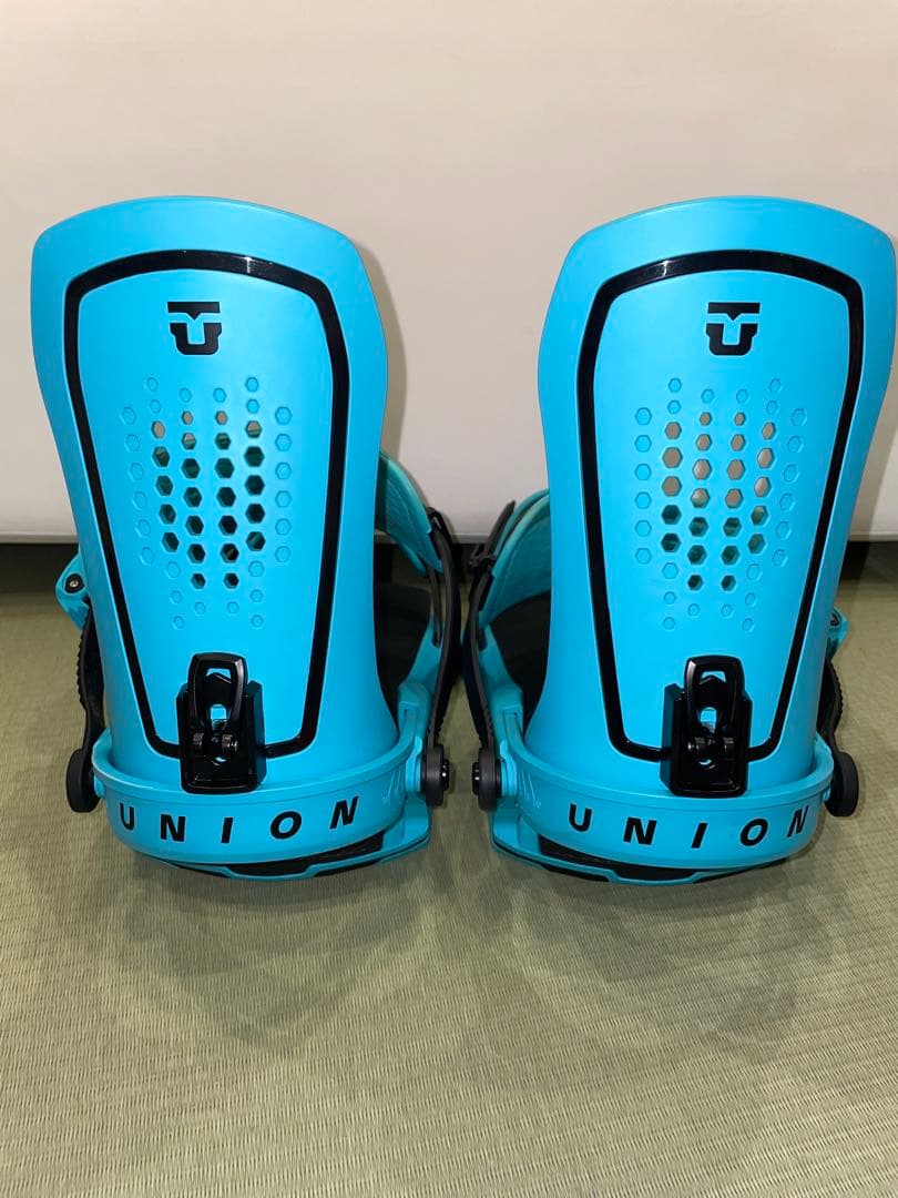 【美品】UNION ビンディング M CYAN バインディング