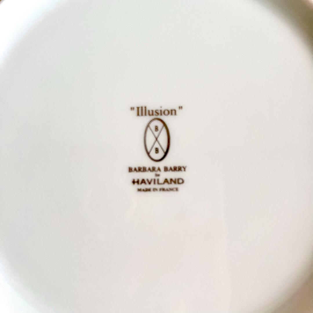 ★新品未使用　超美品★ フランス製HAVILAND デザートプレート　４枚