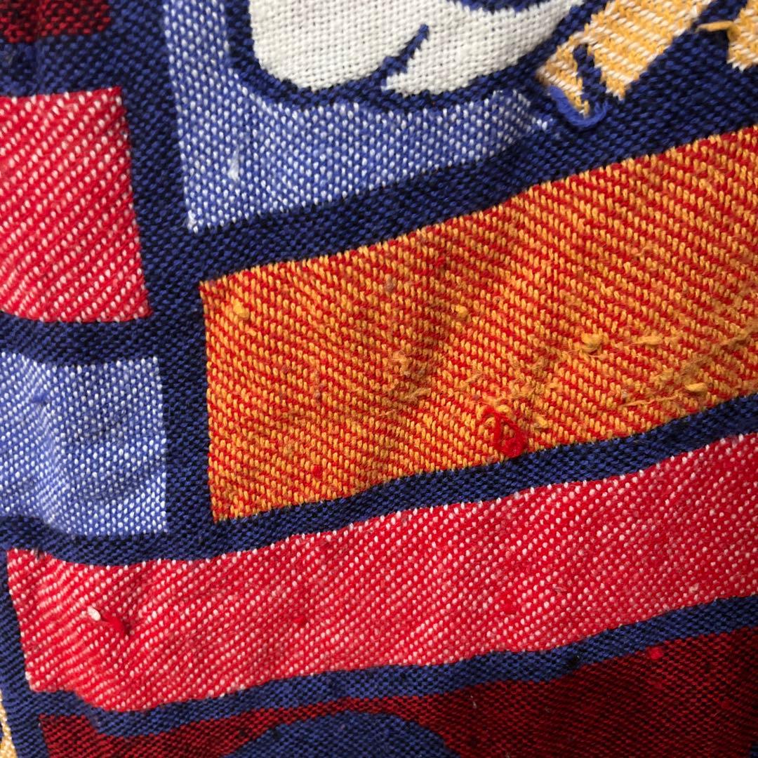 ディズニー　ラグ　ブランケット　ソファーカバー　USA製　beacon ミッキー