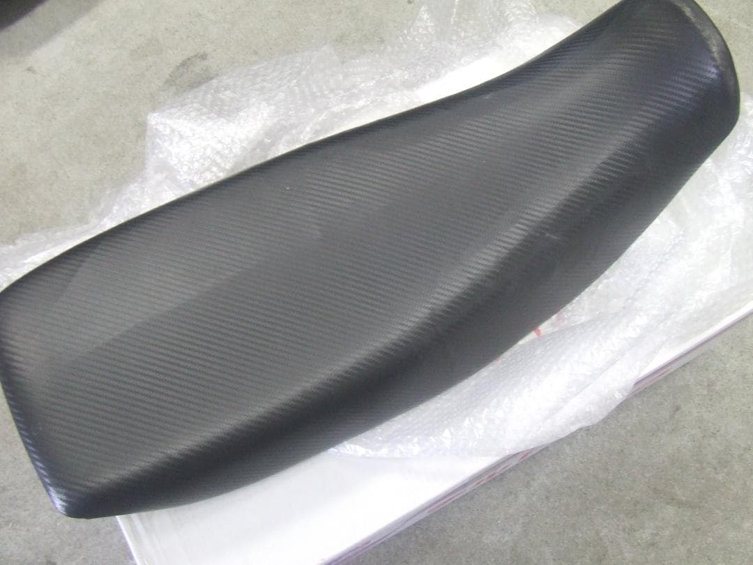 カーボンファイバー 風 バイク シート カワサキ スーパー シェルパKL250G