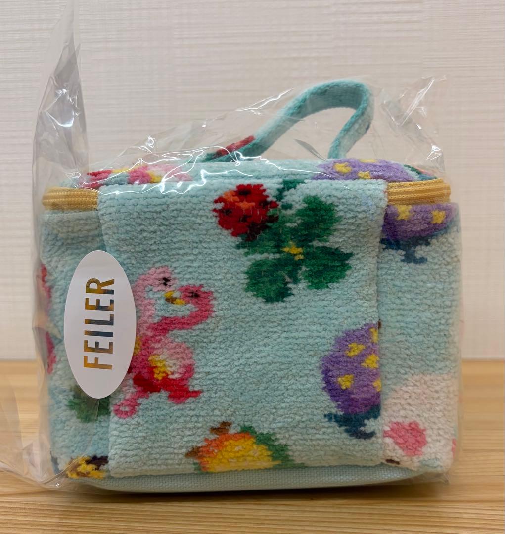 【新品未使用】フェイラー神崎恵コラボ バニティーポーチ