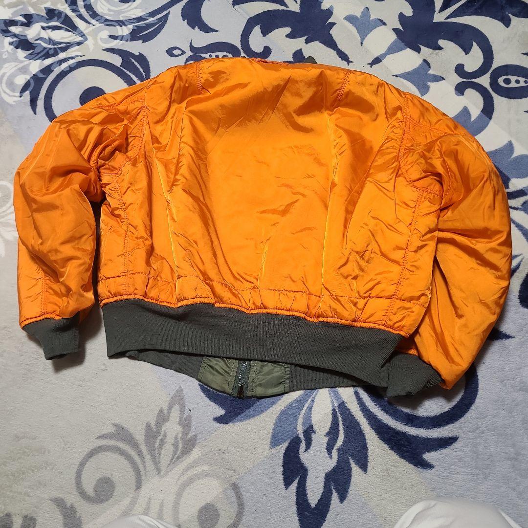 USA製 アルファ Alpha MA-1 フライトジャケット オリーブグリーン