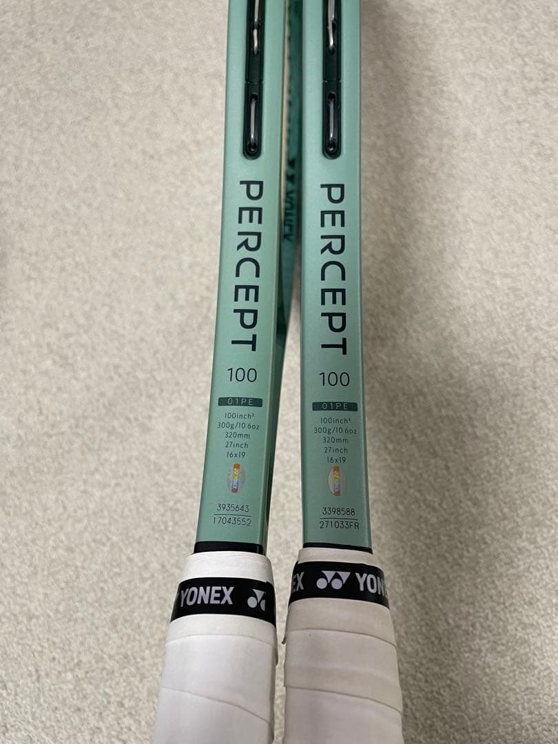 YONEX PERCEPT 100 2本セット