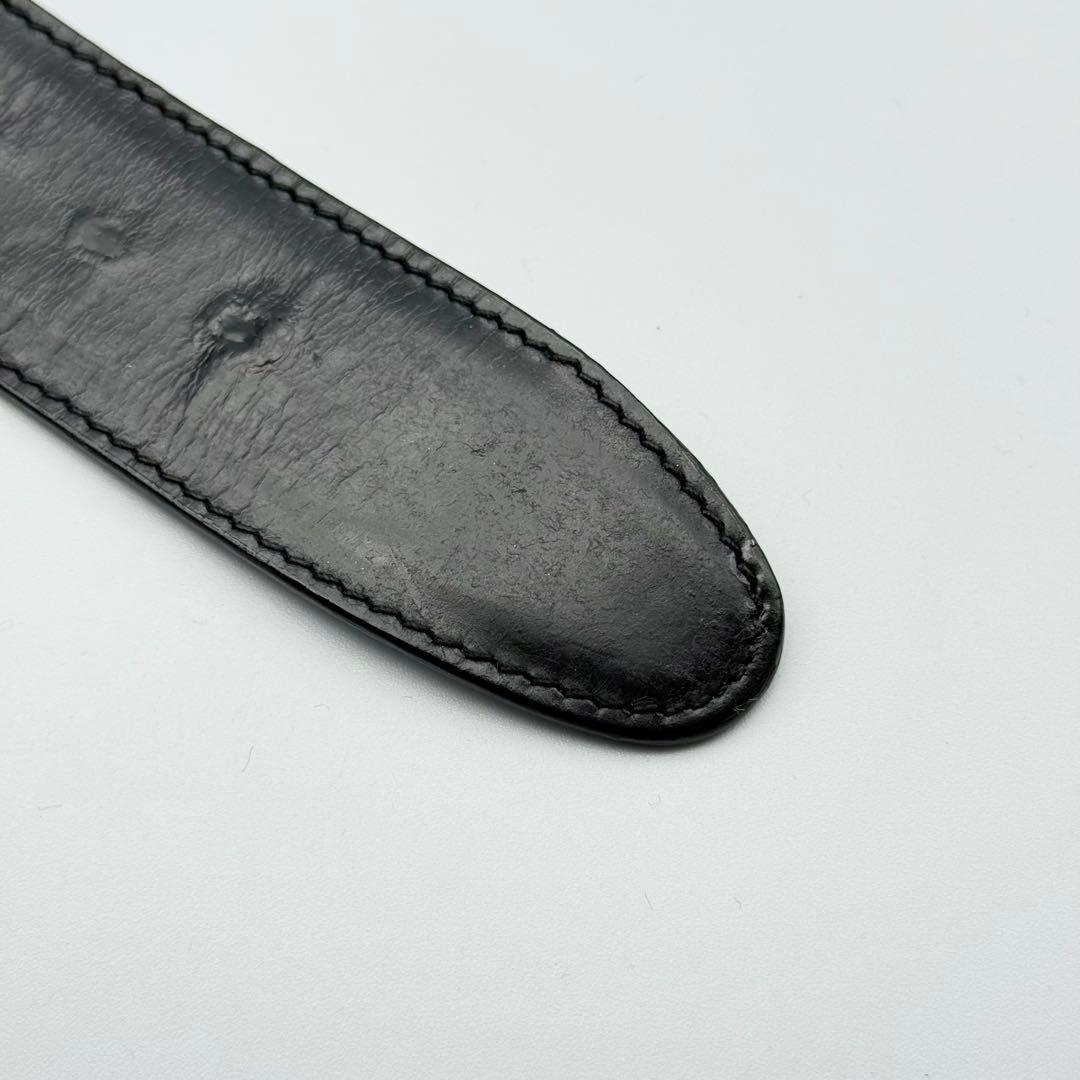 GUCCI グッチ ベルト Gバックル 純正ベルト シルバー金具 ユニセックス