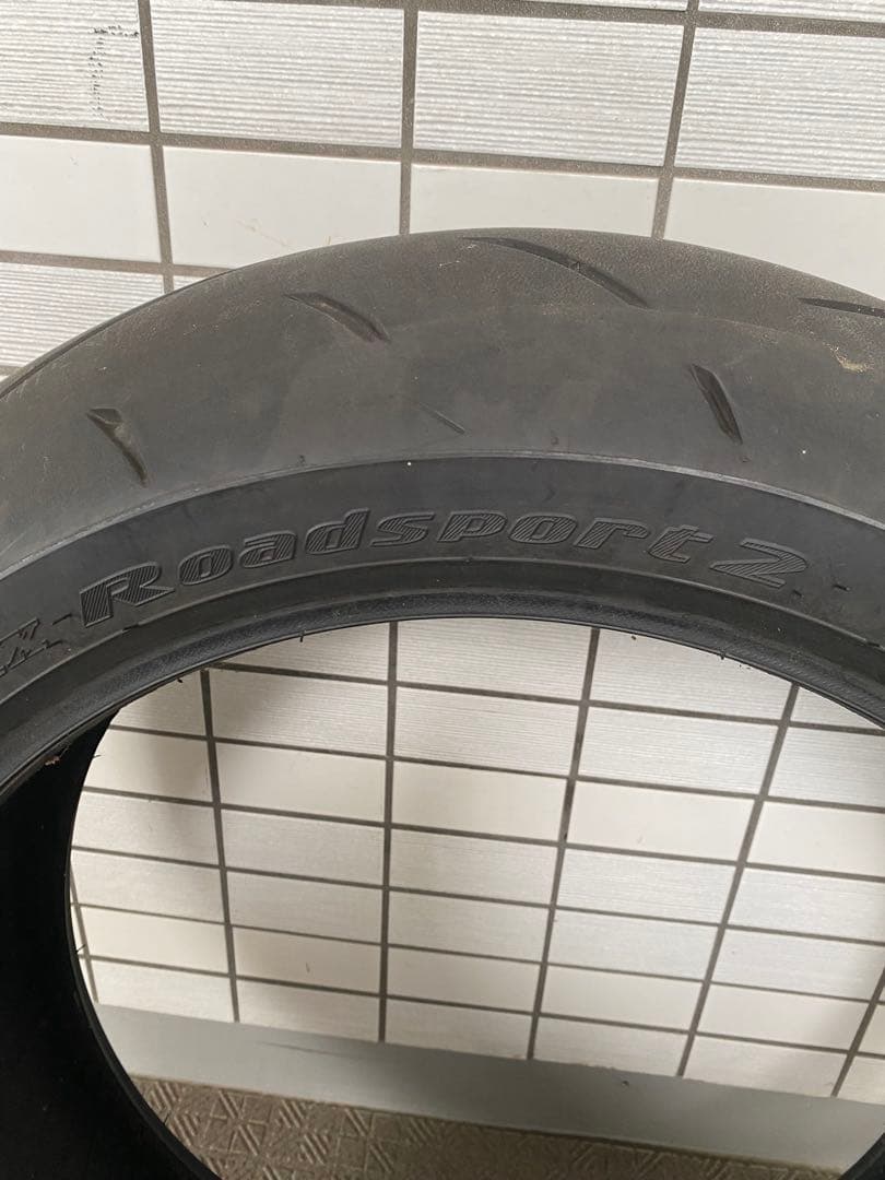 向井様　DUNLOP Roadsport2 タイヤ 190/55ZR17 中古八