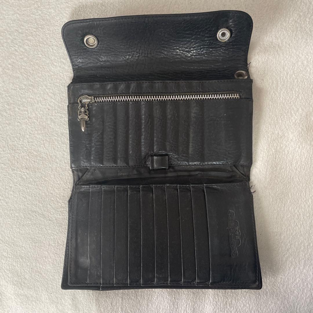 クロムハーツ　長財布　三つ折り