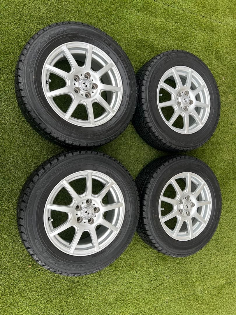 スタッドレス　アルミホイール195/65/15 PCD100 ５H 4本セット