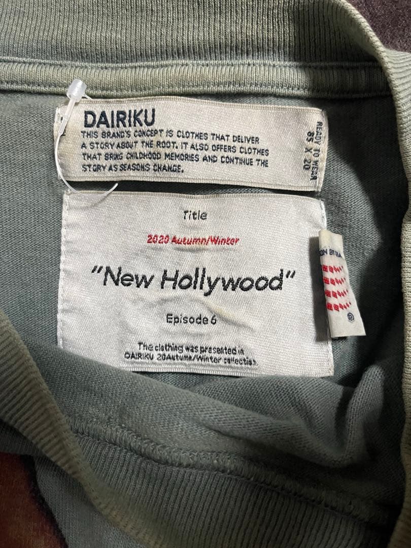 トップス DAIRIKU 20AW Pinup Girl Long Sleeve Tee