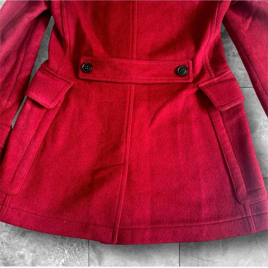 【美品】BURBERRY 2wayダッフルコート フォックスファー