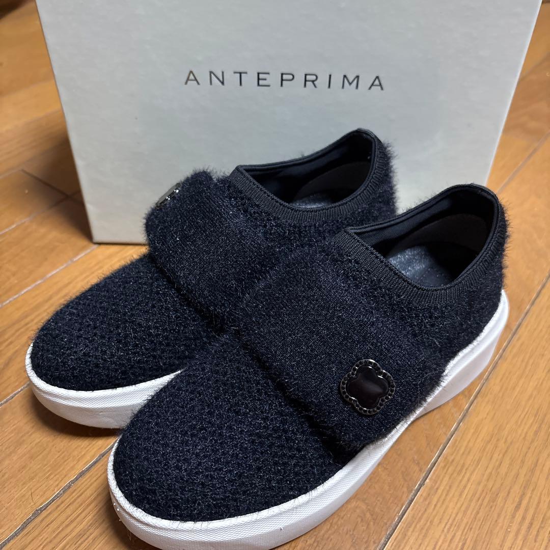 ANTEPRIMA ブラック 厚底スニーカー
