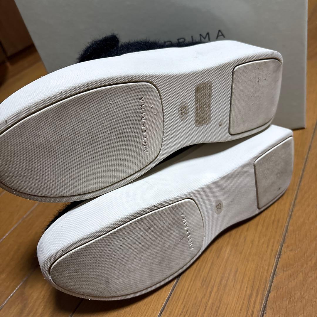 ANTEPRIMA ブラック 厚底スニーカー