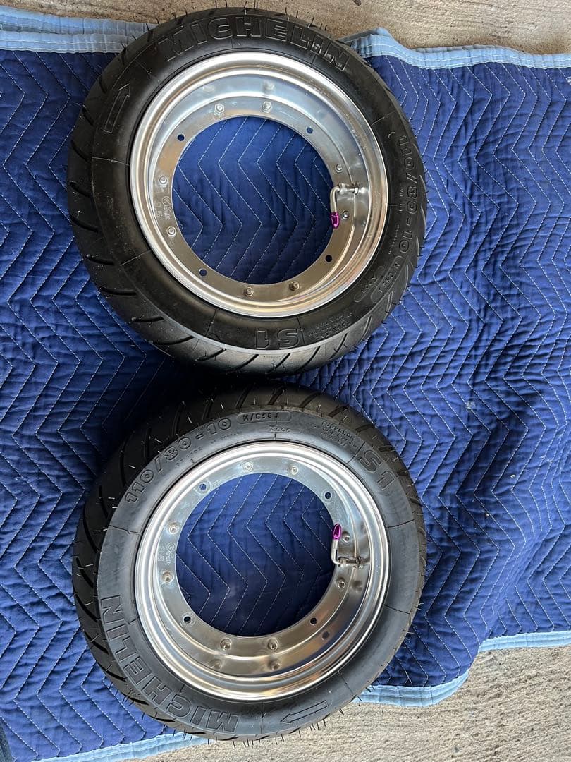 ☆美品Gクラ 10インチ3.5J S1タイヤ付