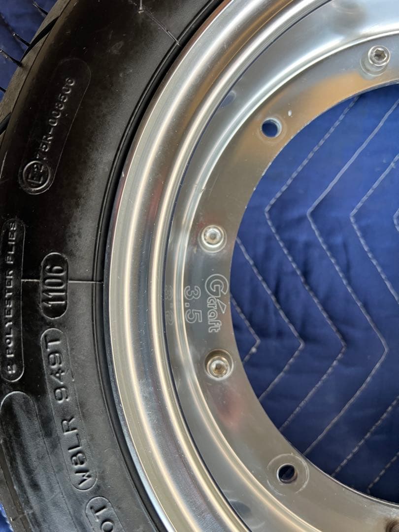 ☆美品Gクラ 10インチ3.5J S1タイヤ付