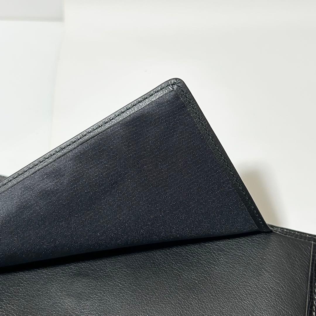 美品 LOEWE ロエベ L18 アナグラム レザー 二つ折り 長財布