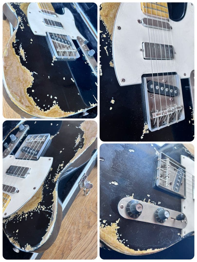 ハードレリック60s テレキャスタータイプアルニコPU+オイルコンデンサー