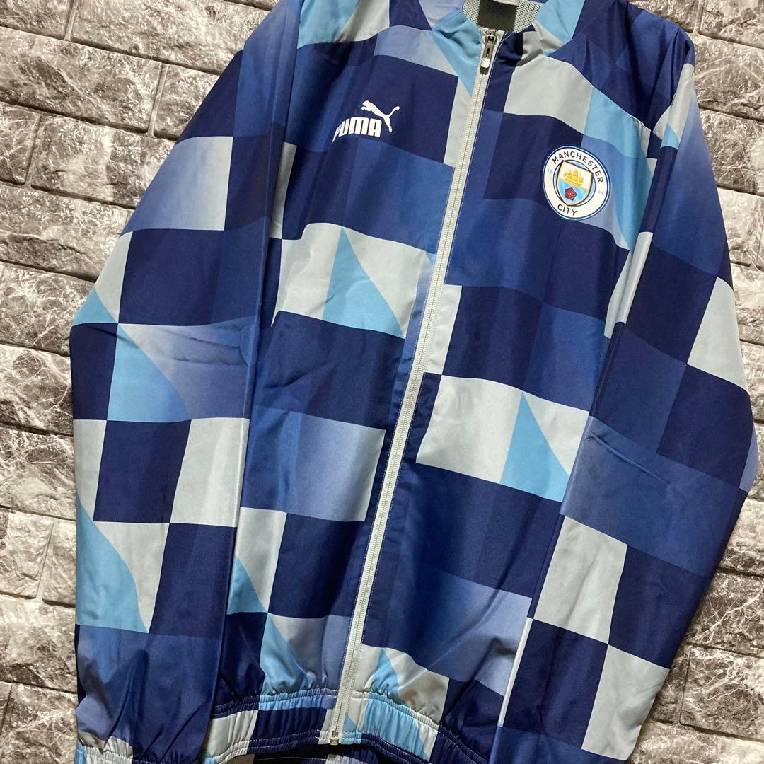 新品 PUMA MANCHESTER CITY ジャケットマンC シティ S