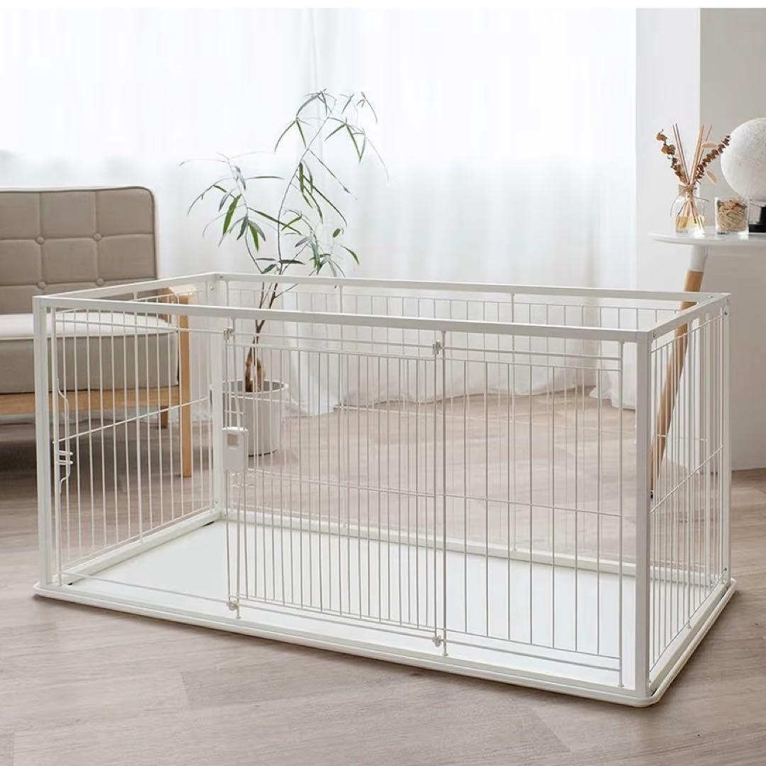 リッチェル インテリアペットサークル 屋根付き 120-60 ホワイト