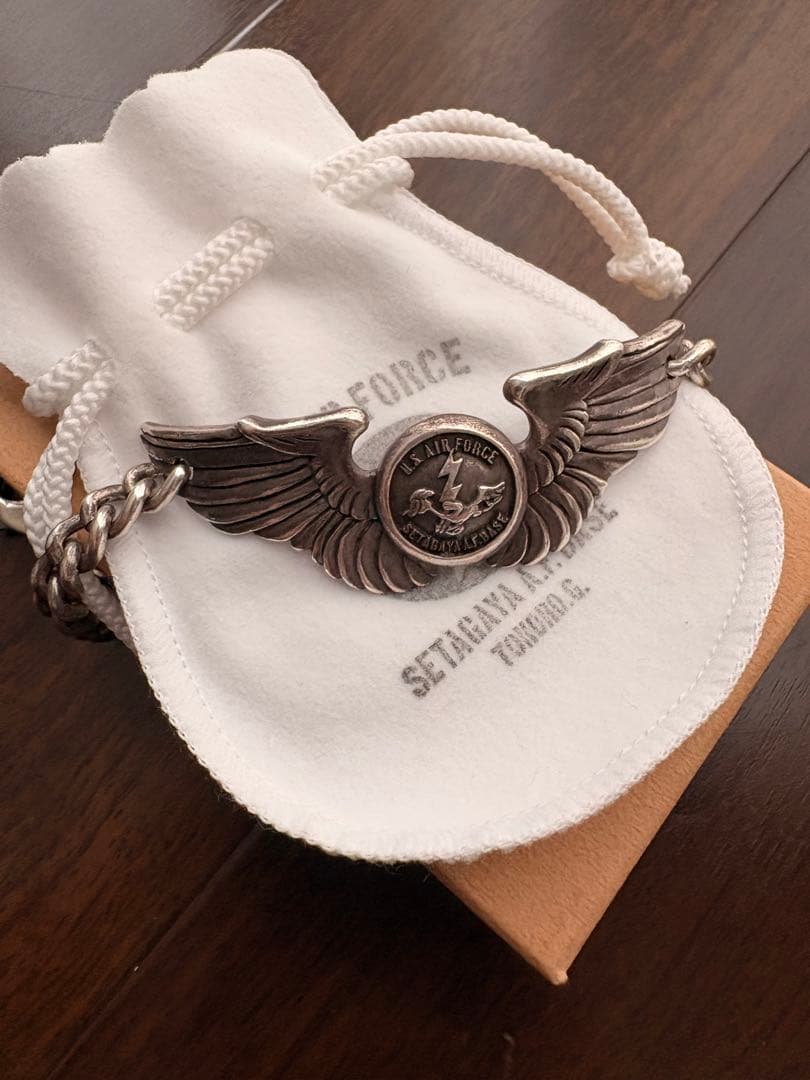 S.E.A.F. スターリングシルバー・ウイングブレスレット