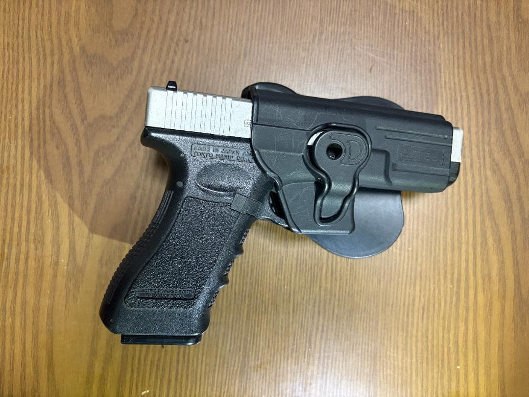 東京マルイ　電動ハンドガン　グロック18C　シルバースライド　セット