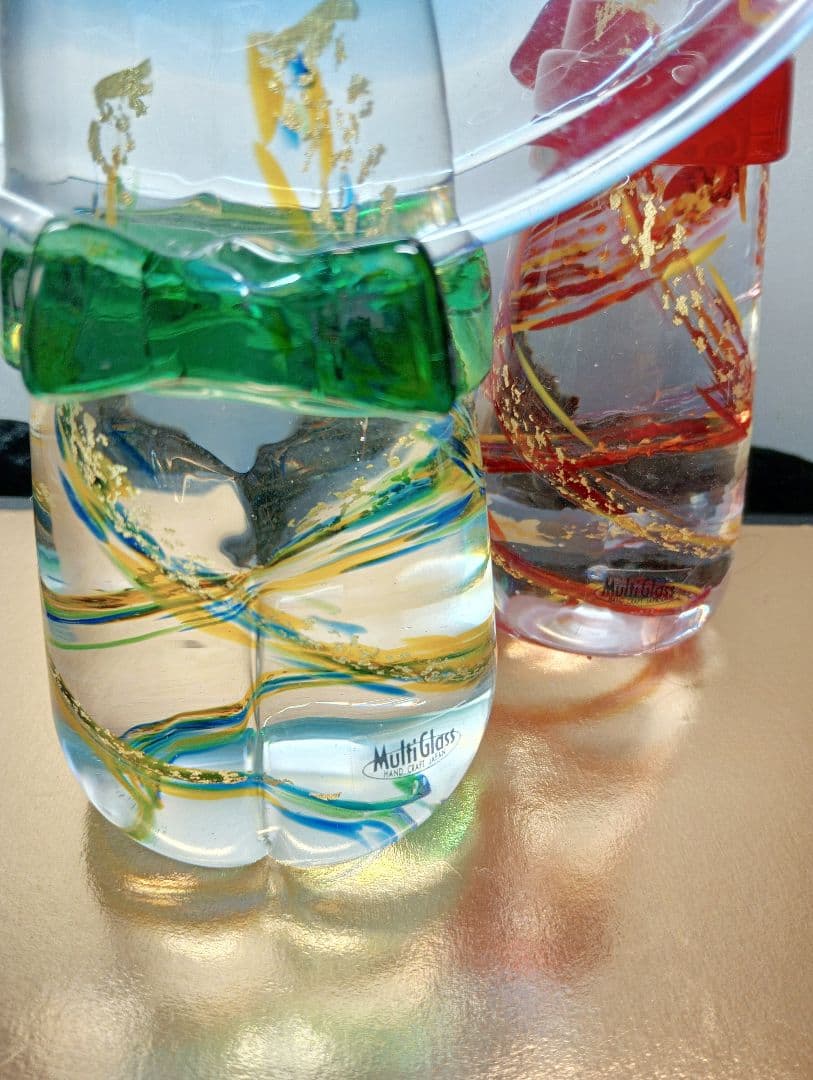 マルティグラス雛人形 2体セット