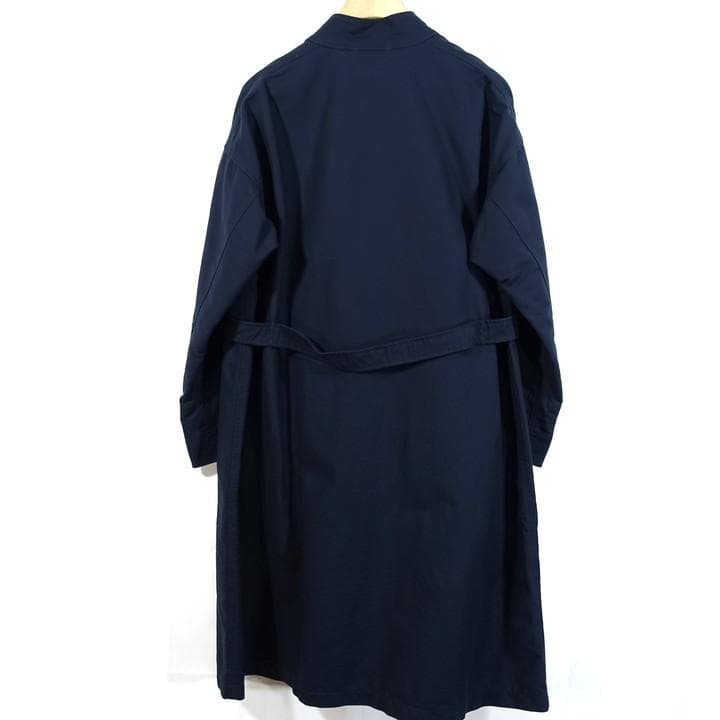 ★美品★エンジニアードガーメンツ　コットンダブルクロス　丸襟コート