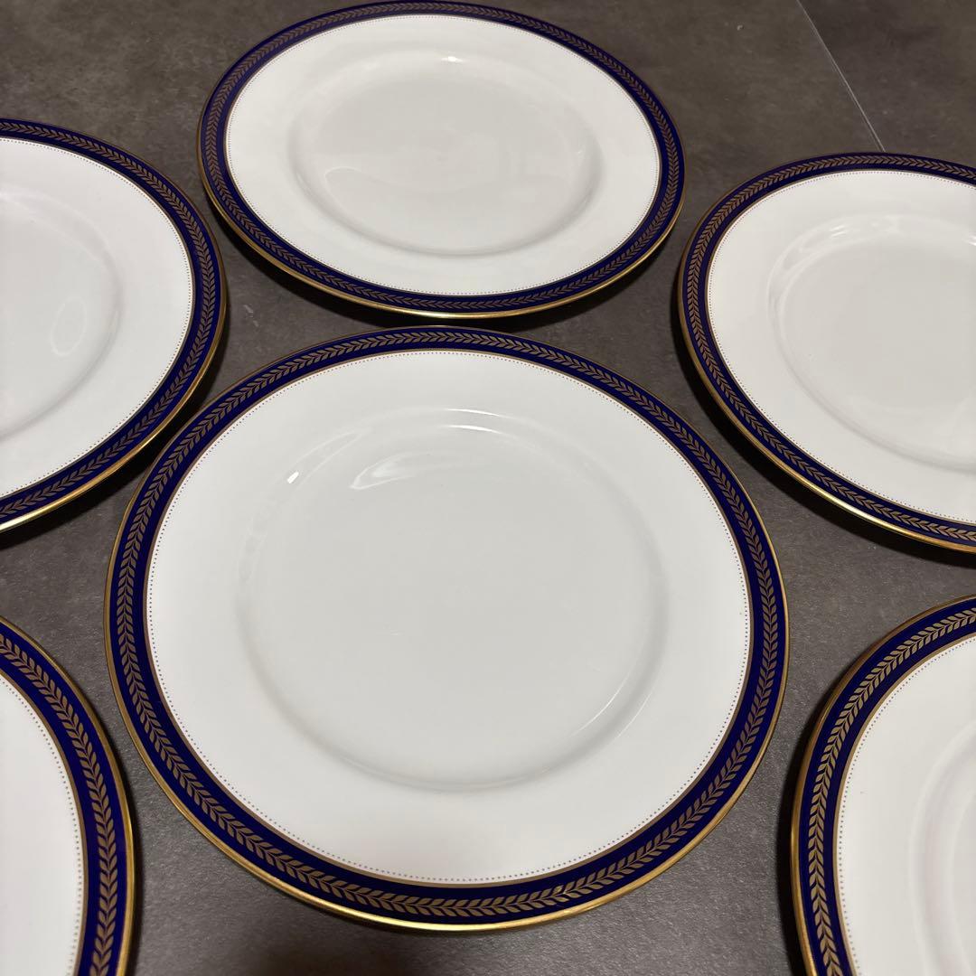 コールポート COALPORT ディナー皿 6枚セット blue wheat