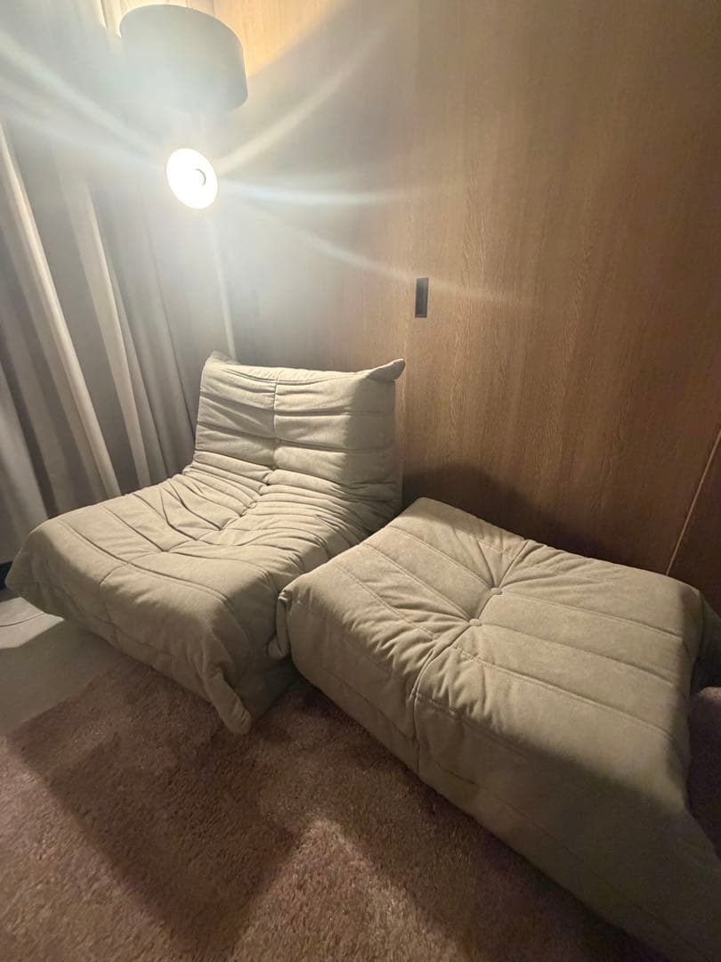 トーゴ　togo 1人がけソファ　グレー リプロダクト品