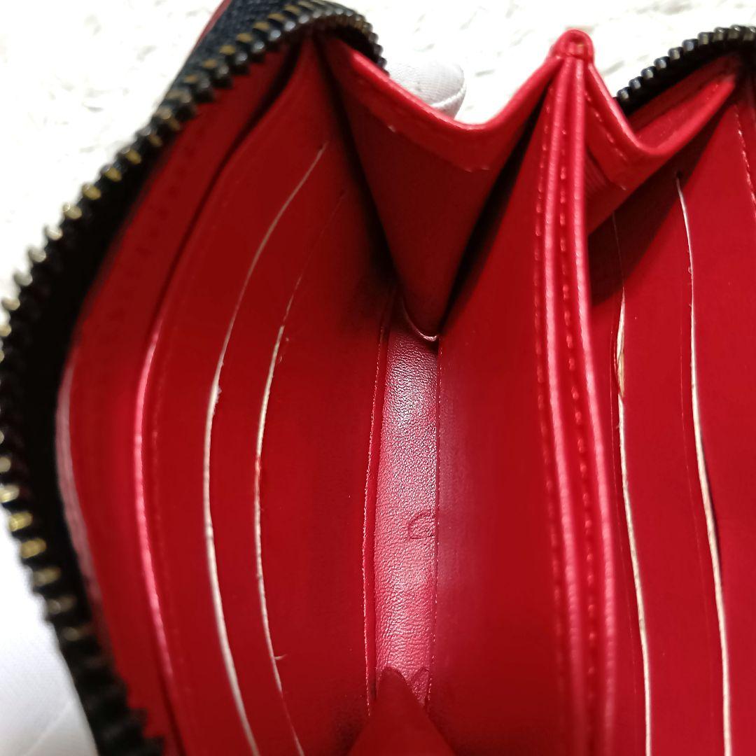 クリスチャンルブタン　財布　ケース　小銭入れ　パネトーネ　レザー　ブラック