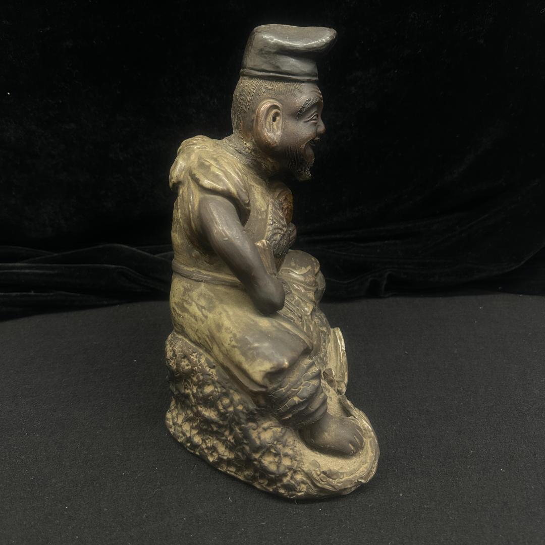 七福神　恵比寿様　陶器置物