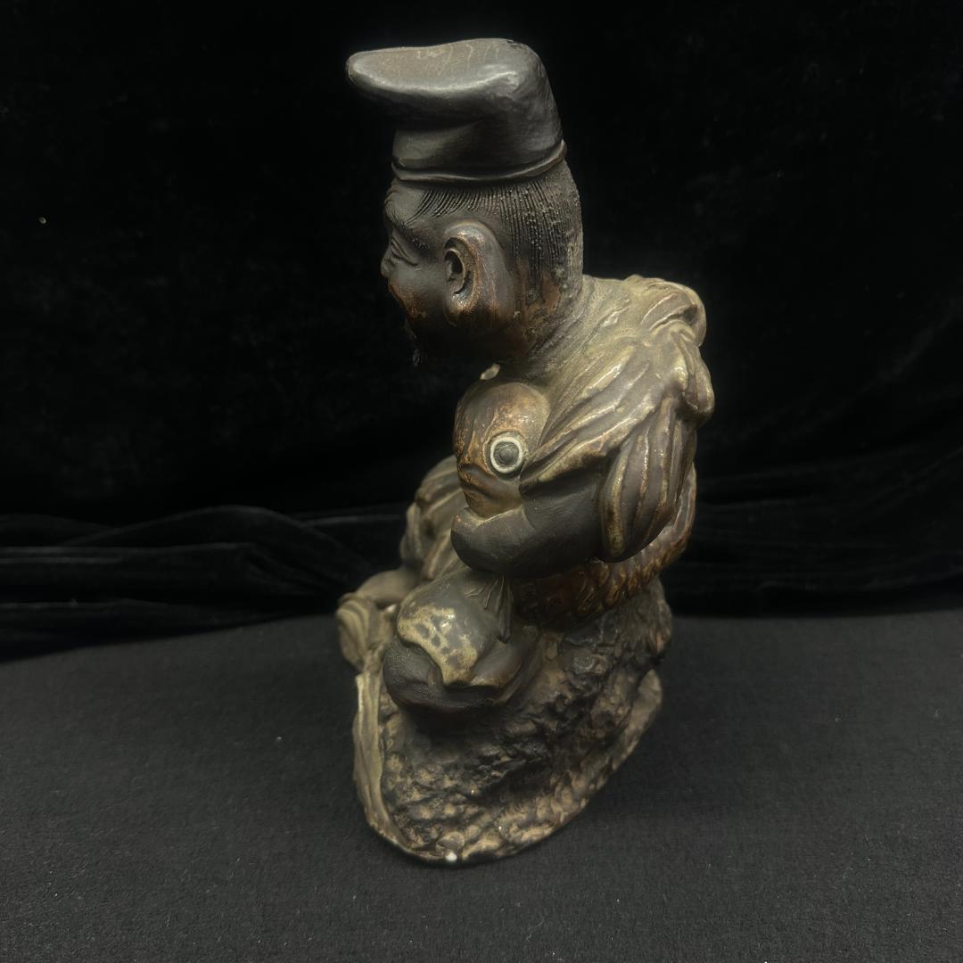 七福神　恵比寿様　陶器置物