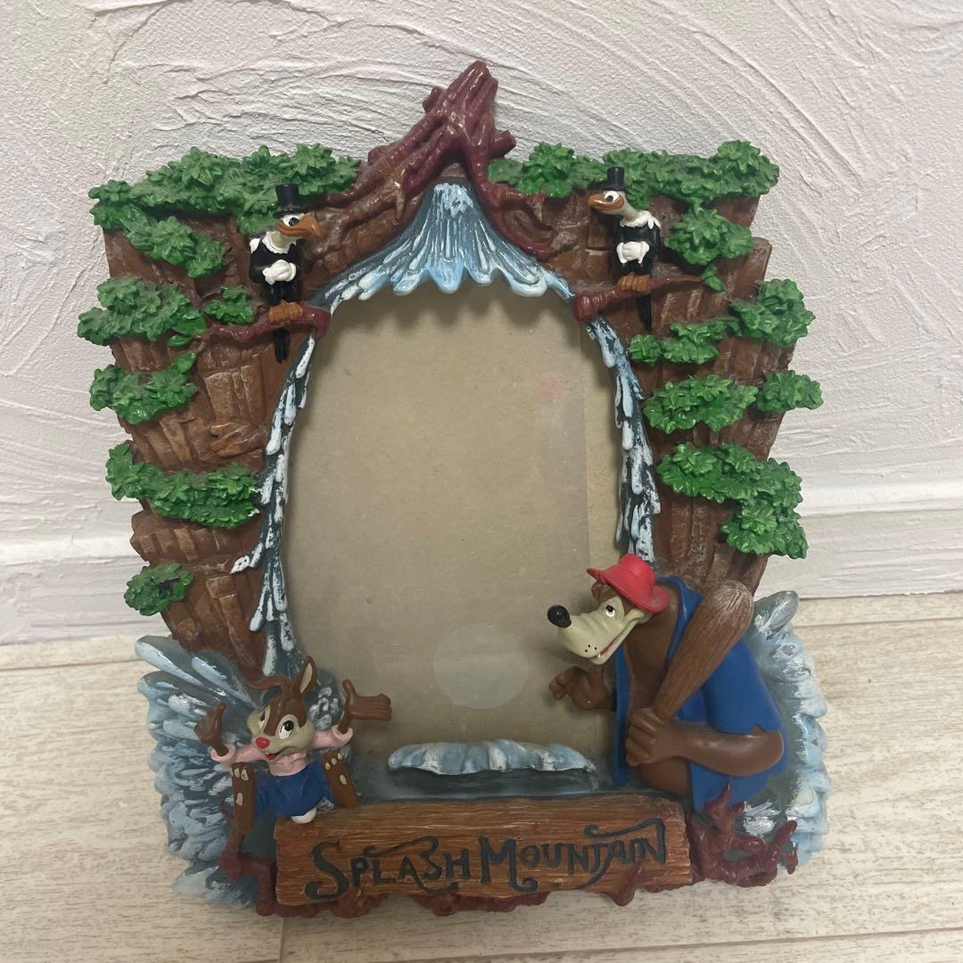 ディズニー　レトロ　レア　スプラッシュマウンテン　写真たて