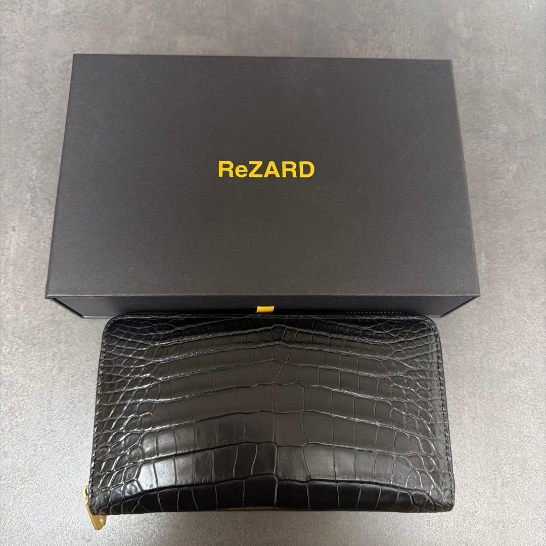【美品】ReZARD ブラック 長財布