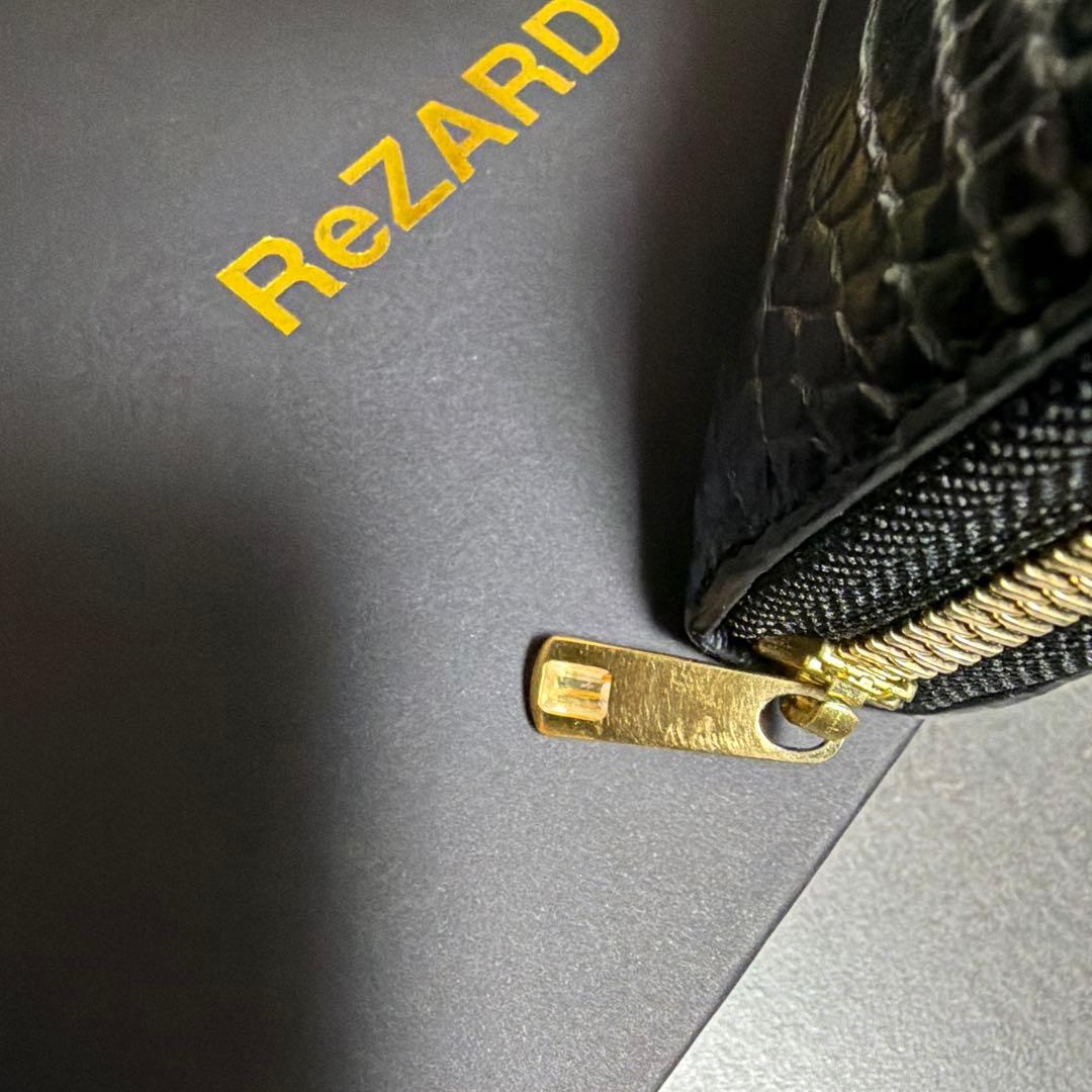 【美品】ReZARD ブラック 長財布