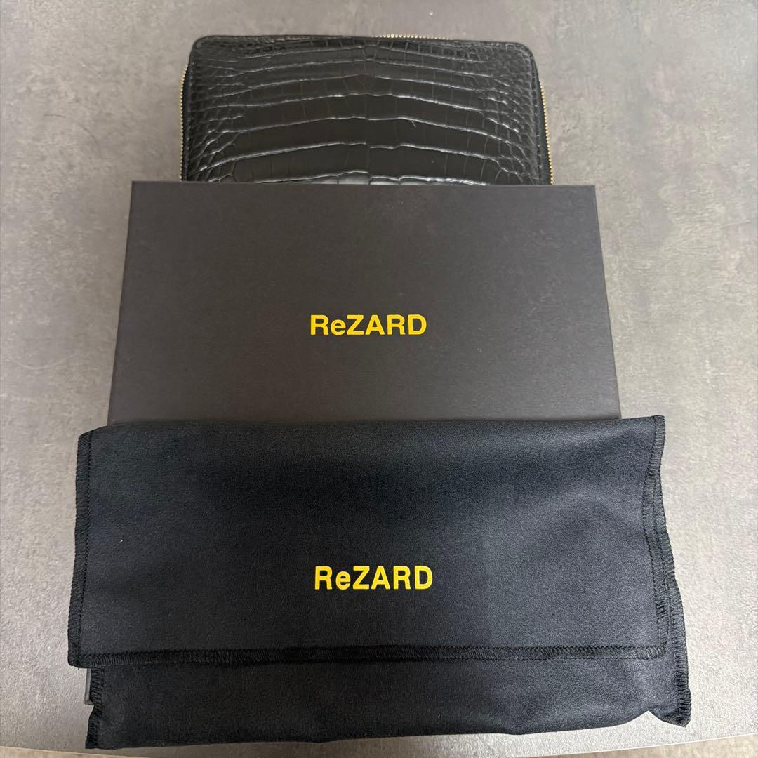【美品】ReZARD ブラック 長財布