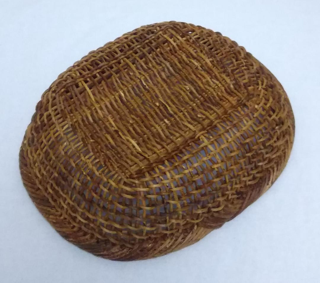 【秋田あけび籠】パンかご　秋田県　あけび平かご