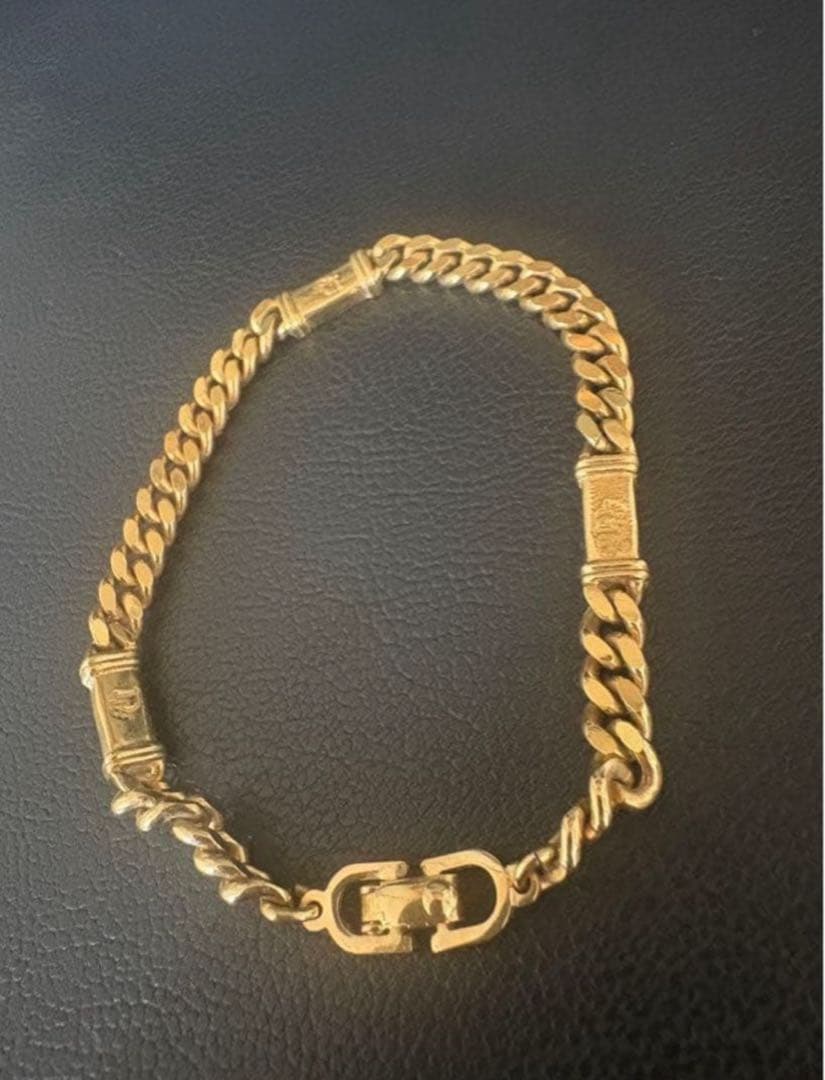 クリスチャン・ディオール ゴールドブレスレット
