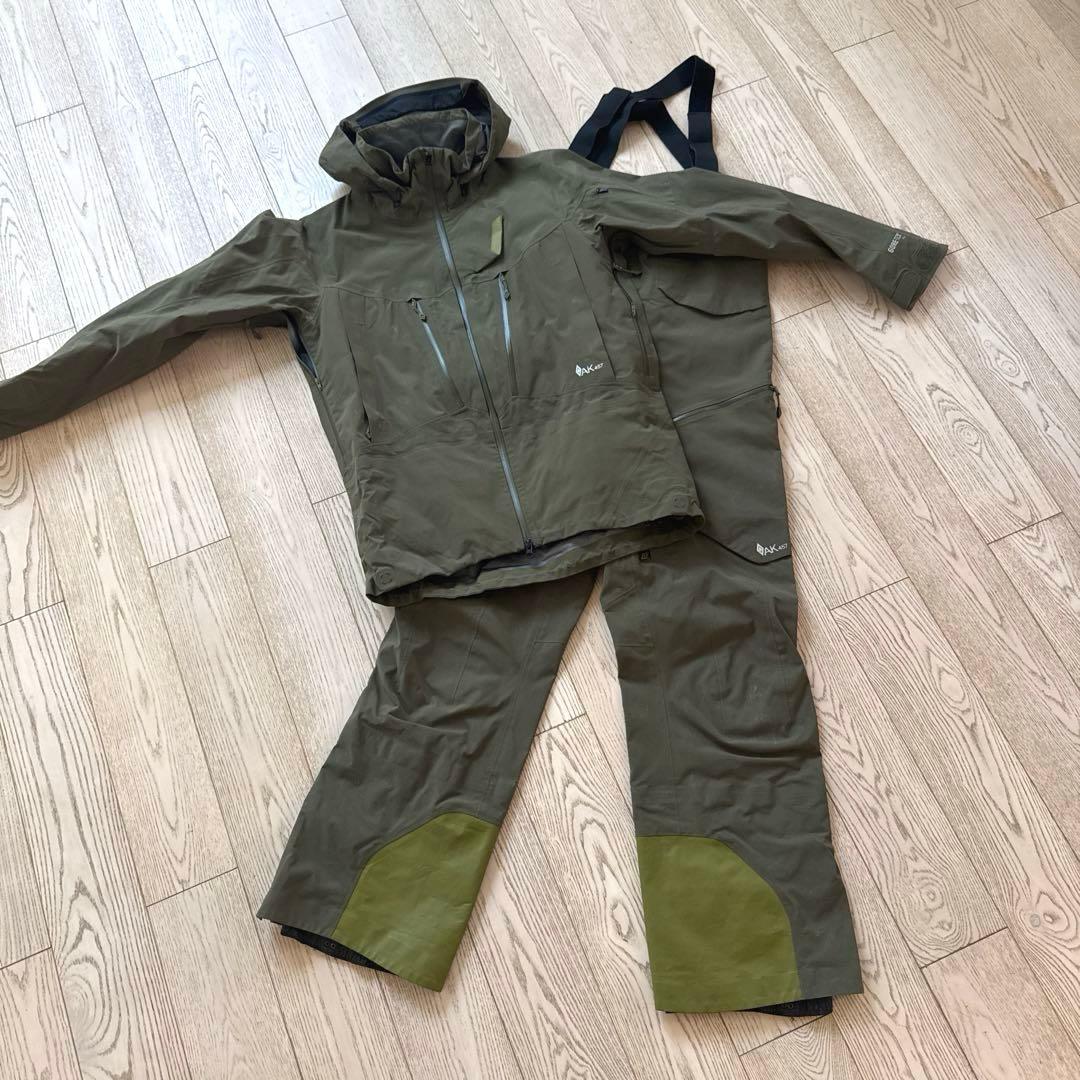 ak457 burton 上下 バートン ガイド ゴアテックス ビブ ジャケット