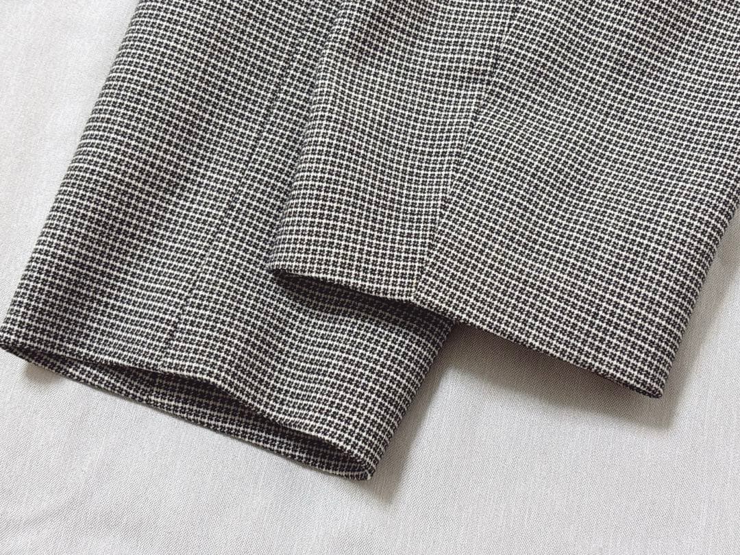 美品✨希少yoshie inaba カシミヤ混ペプラム スーツドレス ロング